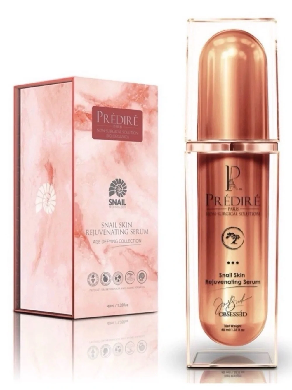Predire Snail Mucin Skin Rejuvenation Firming Anti-Aging Serum ~ Retail $980